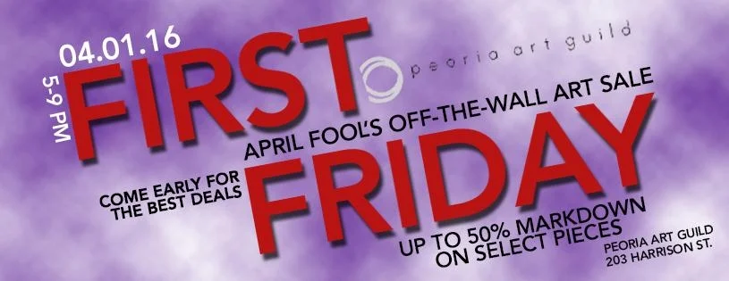 First Friday April Fool's Off-the-Wall Art Sale