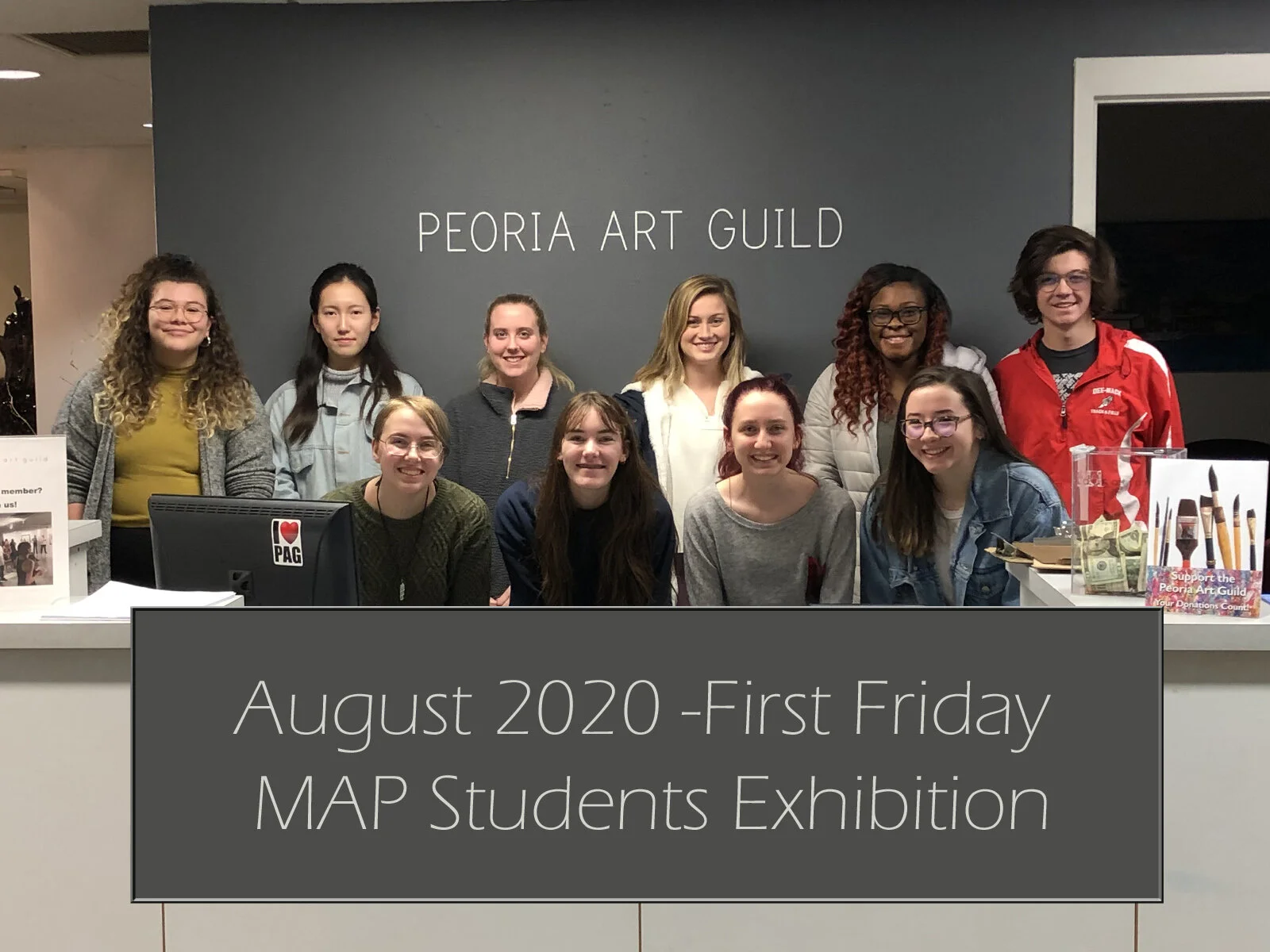 2020 Peoria Art Guild MAP Students