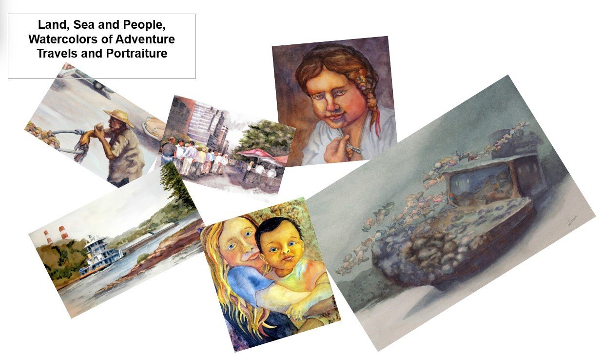 Land, Sea, and People - George Weers
