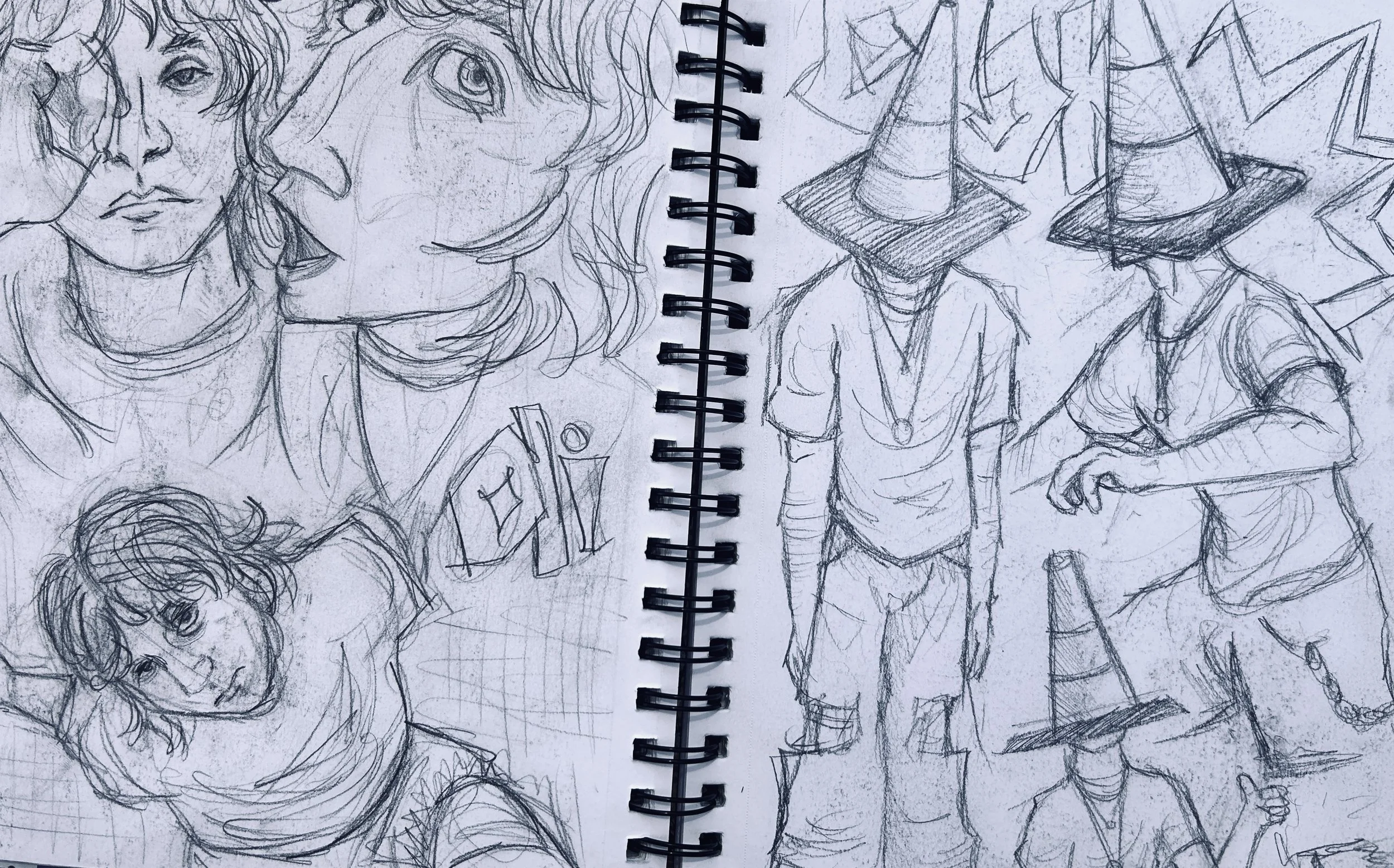 How Not to Be Afraid of Your Sketchbook