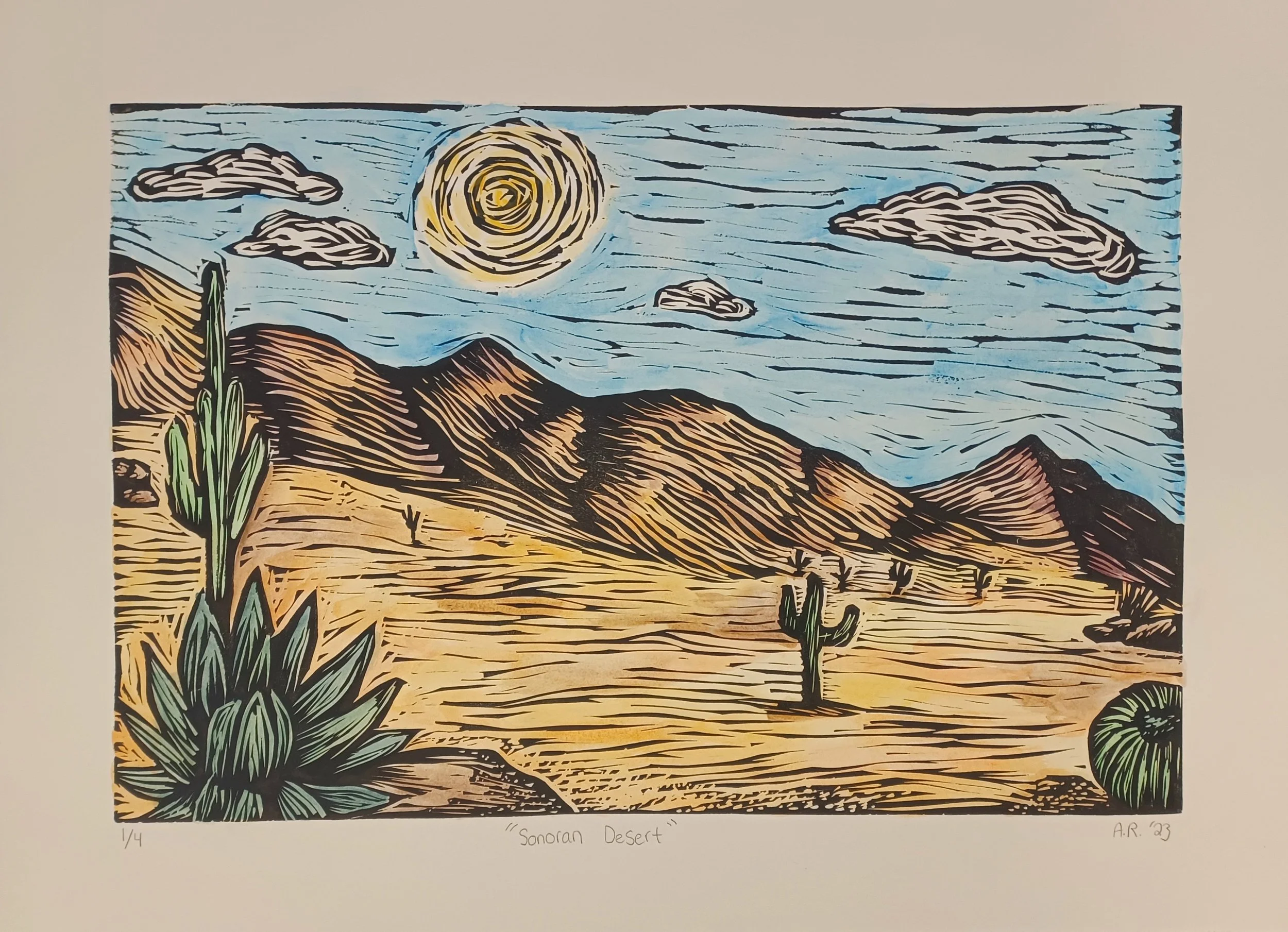 3-Week Relief Printmaking January 11th-25th, 2026
