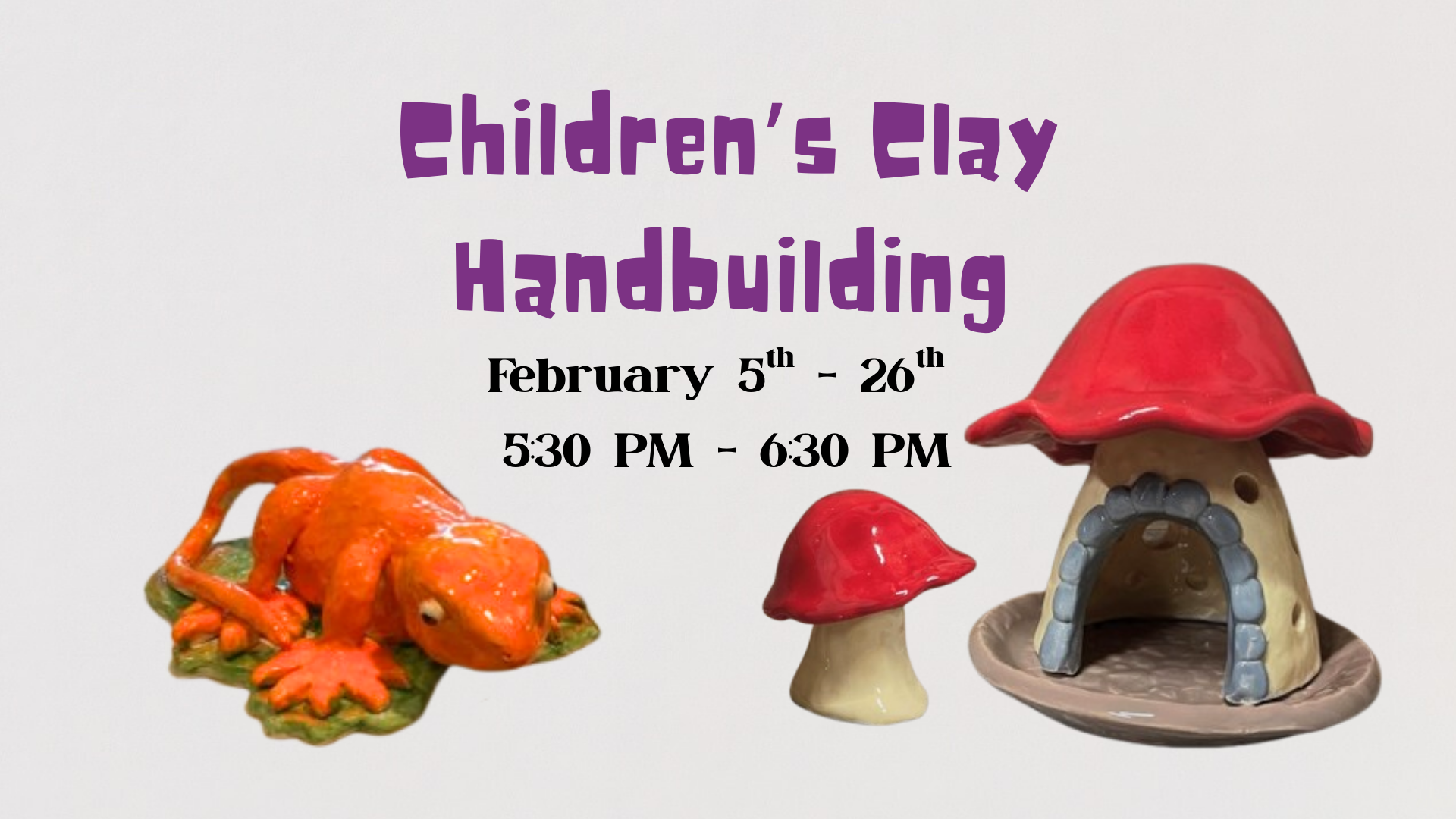Children's Clay Handbuilding