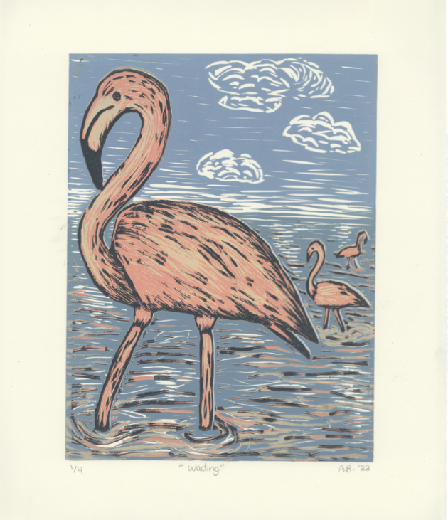 Multi-Color Relief Print