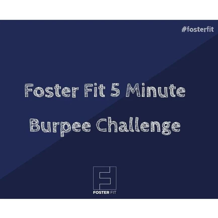 I want us all to do 5 minutes of burpees... Wait, hear me out. 
⁣
The folks at @foster__fit have put together a great fundraiser. All proceeds from the 5 minute burpee challenge will go directly to providing foster youth and teens with gym membership