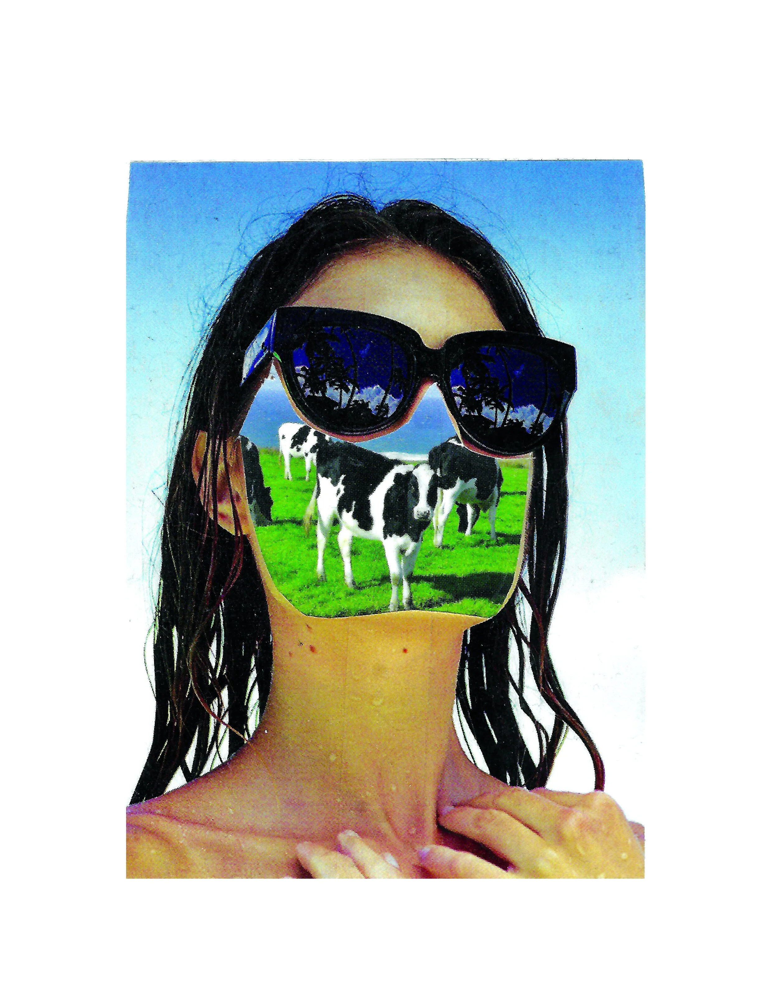 Soy Bomb, abstract collage 2020