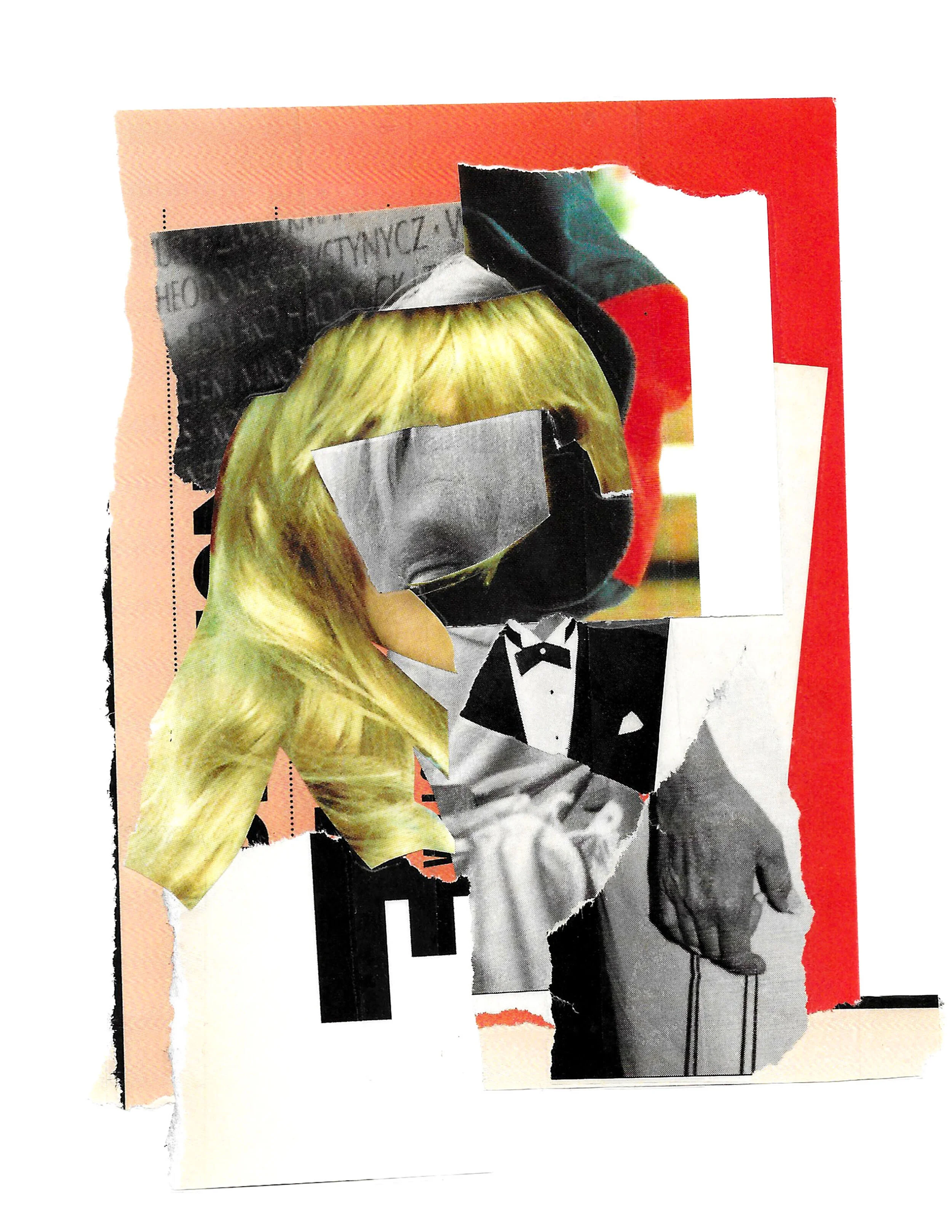 Wonderwall, abstract collage 2020