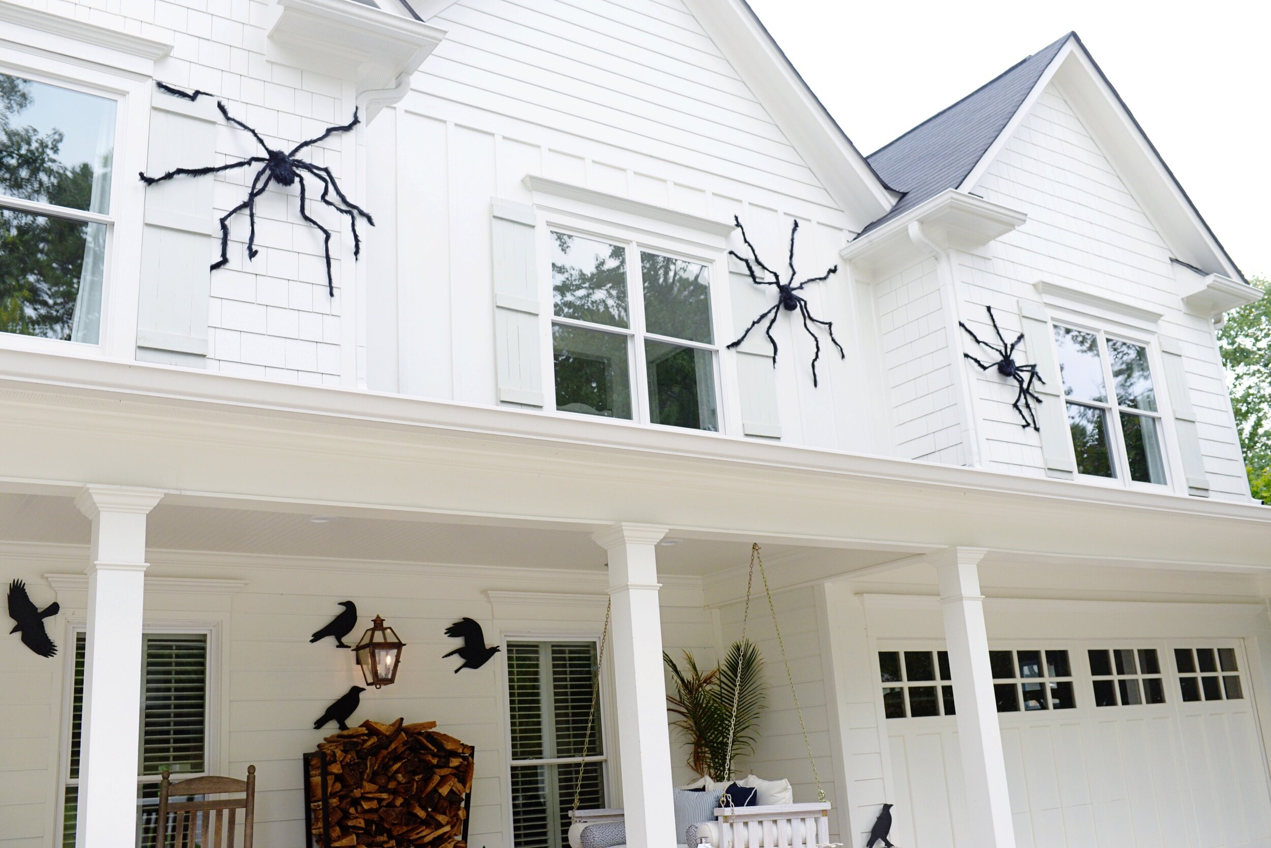 Our Spooky Spider Halloween Farmhouse — Porche & Co.