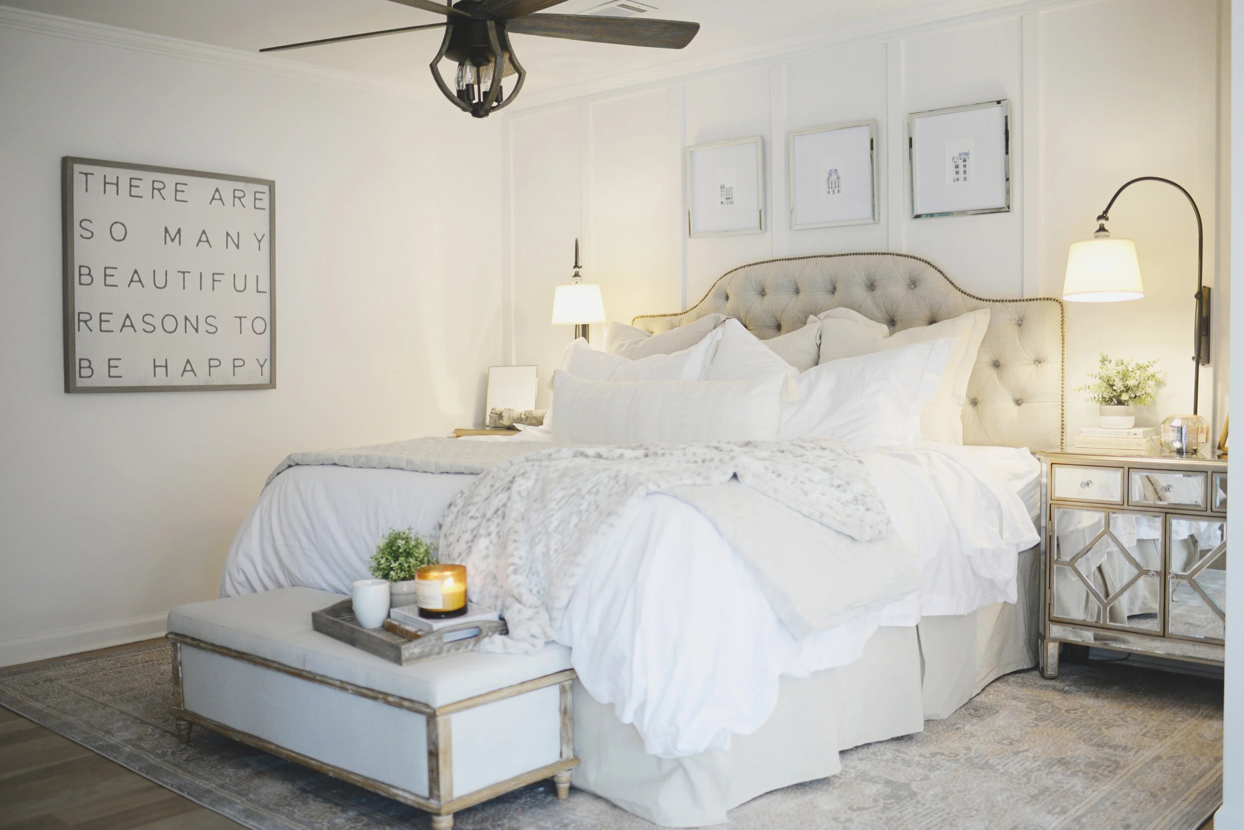 Master Bedroom Refresh Makeover