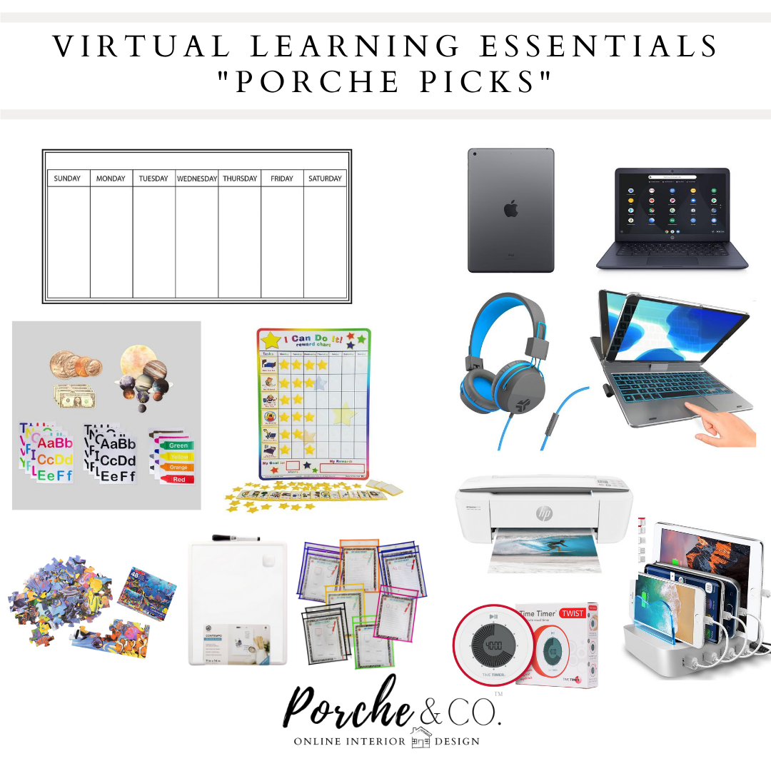 Porche Picks:: Back to School Essentials for 2020