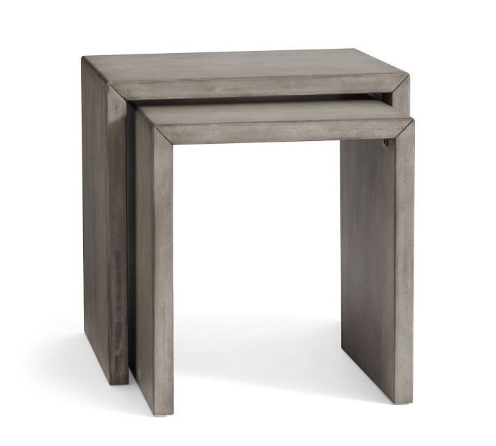 Byron Concrete Nesting Tables