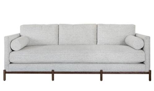 Morrison Wood Base Sofa