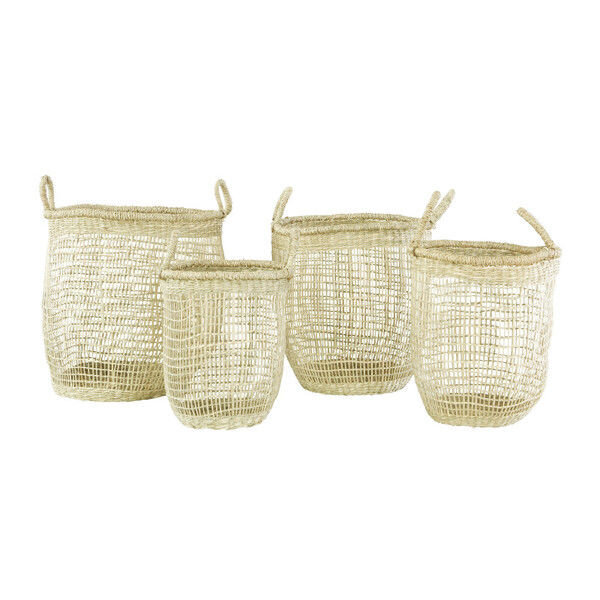 Set of 2 floppy Seagrass Baskets