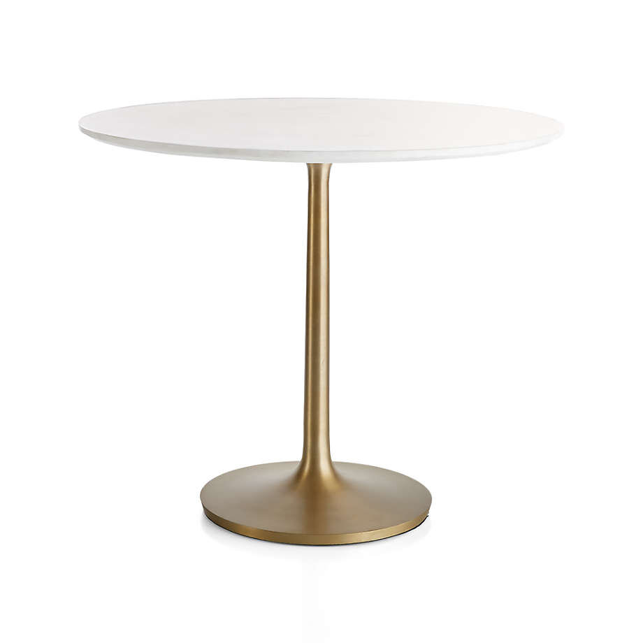 Nero White Marble Dining Table