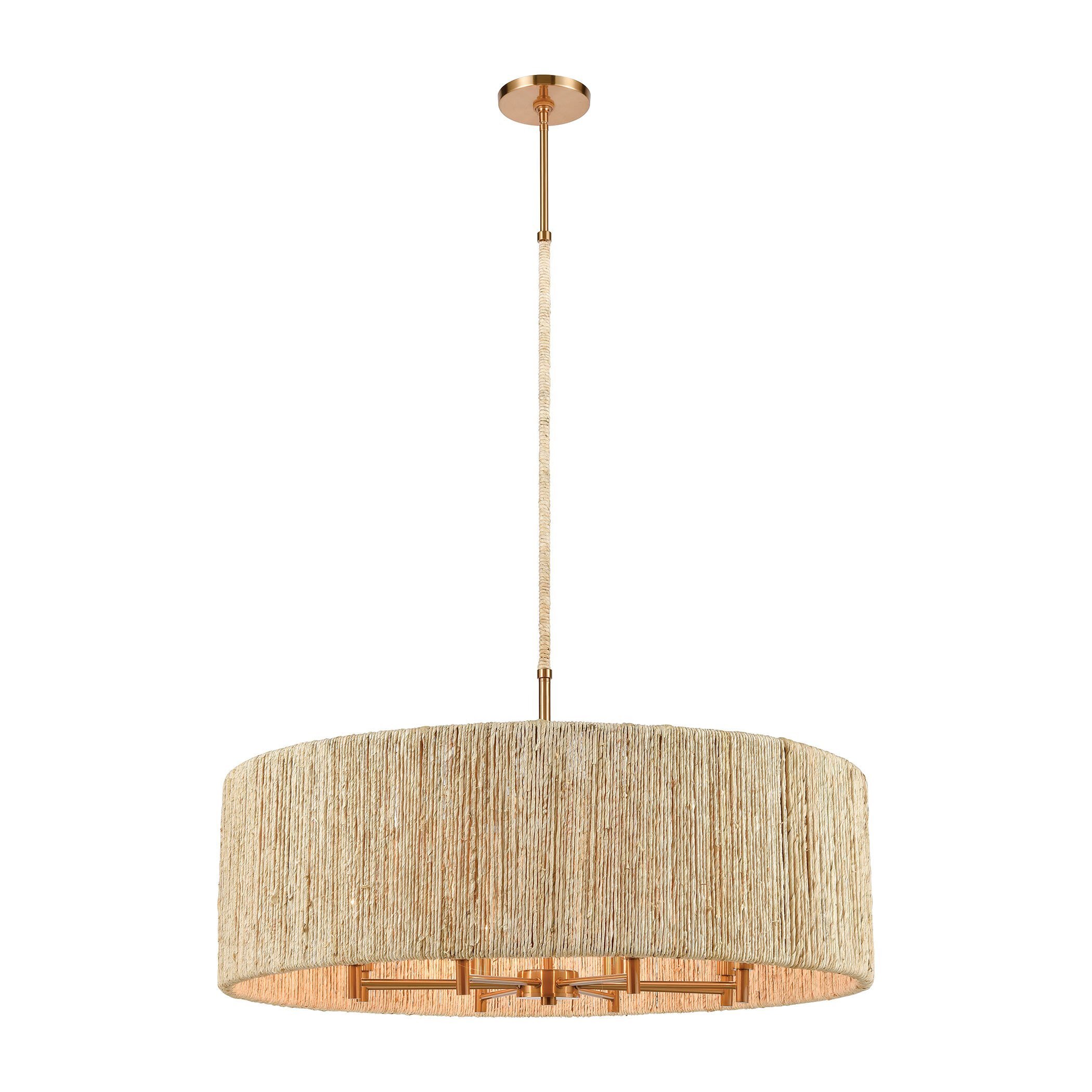 Abaca 8-Light Chandelier