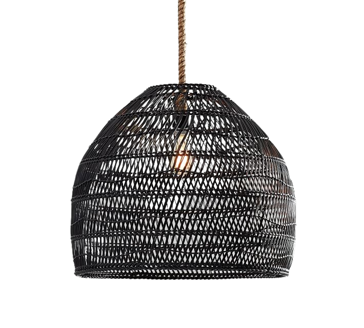 Flora All-Weather Wicker Outdoor Pendant