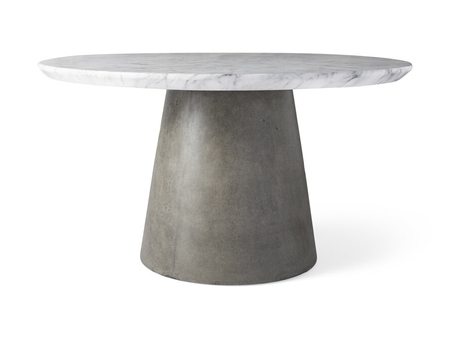 edgEwater Outdoor Faux Marble Dining Table