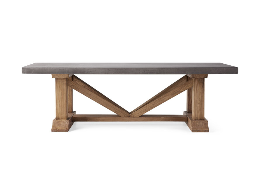 Bourdeaux Outdoor Rectangle Dining Table