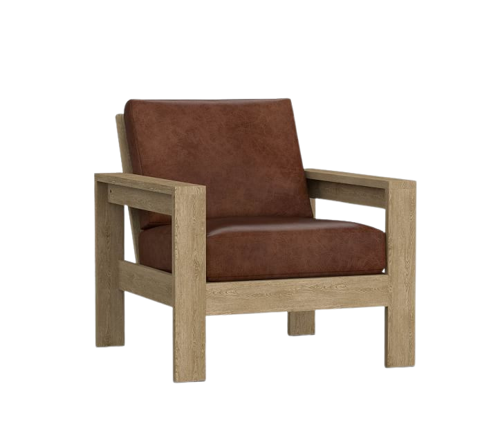 Malibu Leather Accent Chair