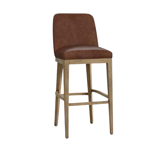 Layton Leather Stool