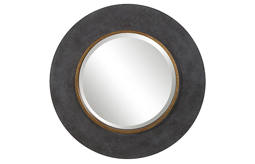 Brynner Round Mirror