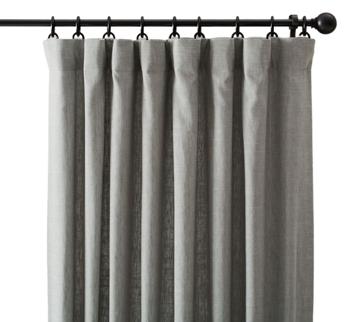 Emery Linen/Cotton Blackout Curtain