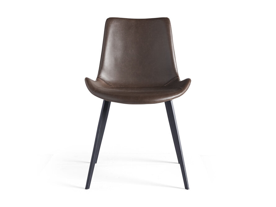 gage faux leather dining chair