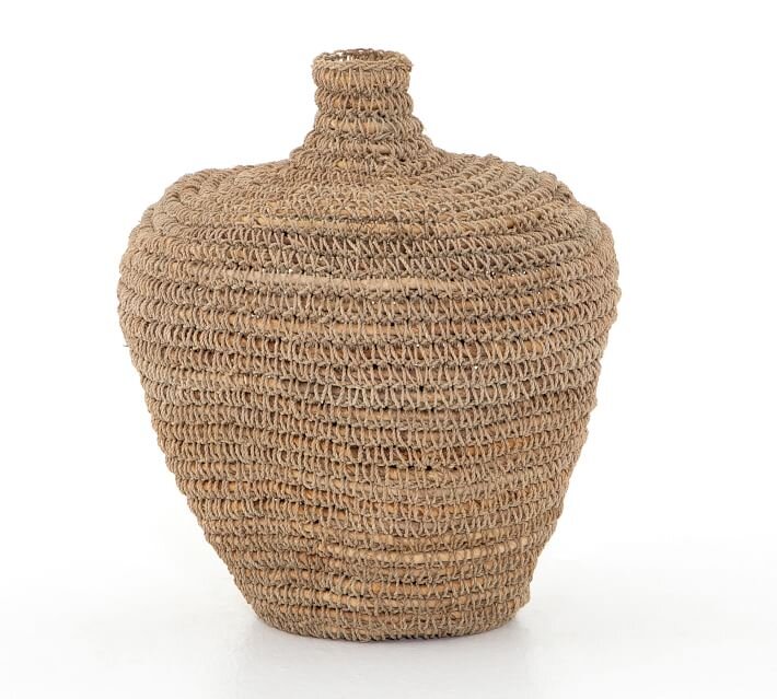 Woven Demijohn Basket