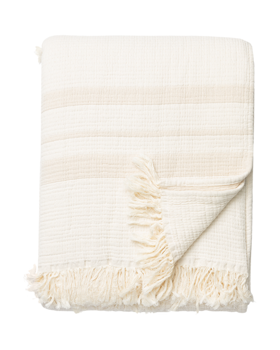 Latham Cream Coverlet