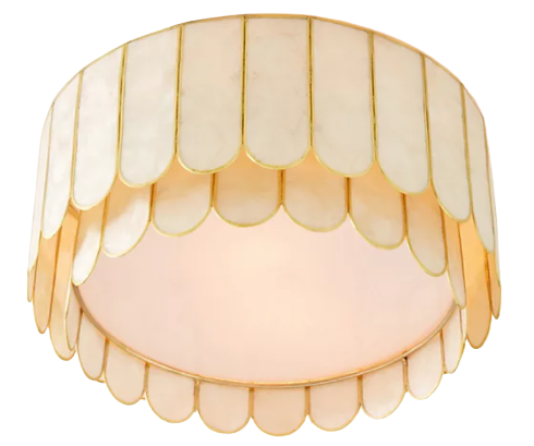 Madelyn Faceted Flush Mount