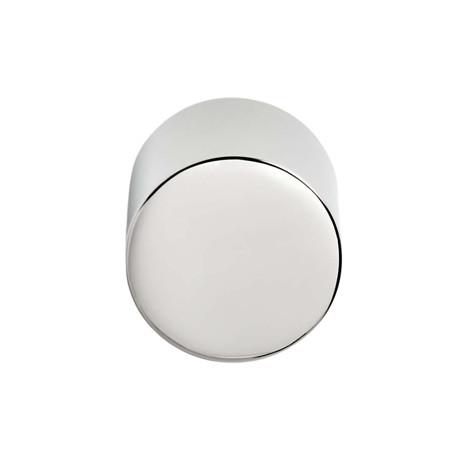 Round Polished Nickel Knob