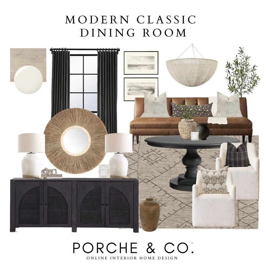 Designs of the Week :: Modern Classic Dining Room Designs