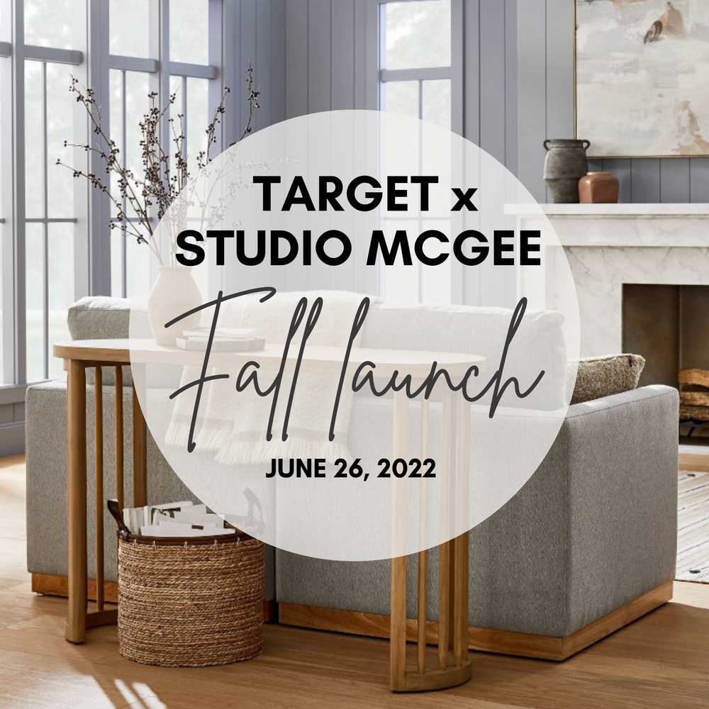 target + studio mcgee fall launch June 26- new affordable home decor ...