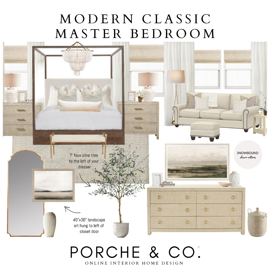 Designs of the Week :: Modern Classic Bedroom Designs — Porche & Co.