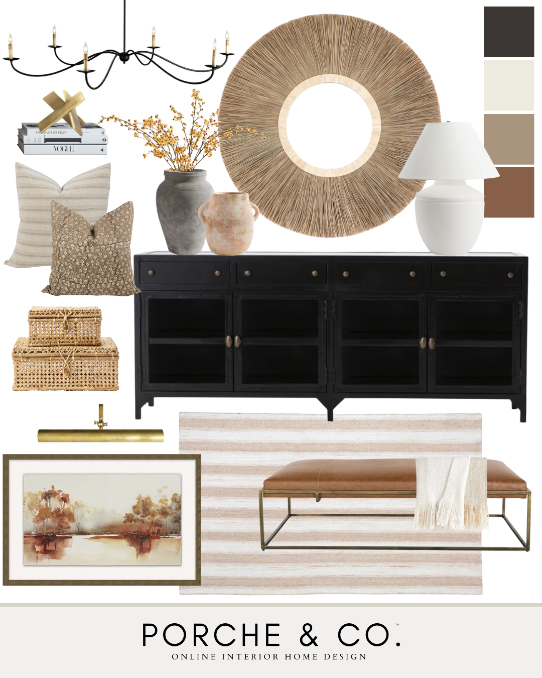 entryway mood board design inspo