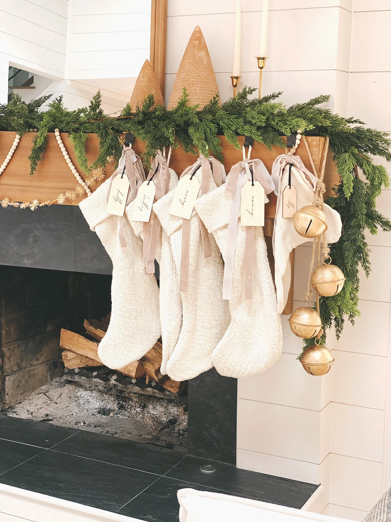 mantel holiday decor