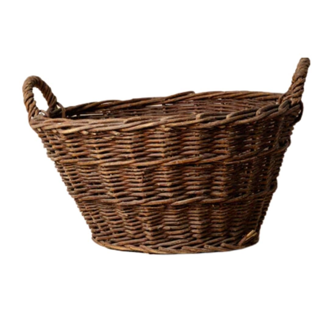 Vintage Natural Basket