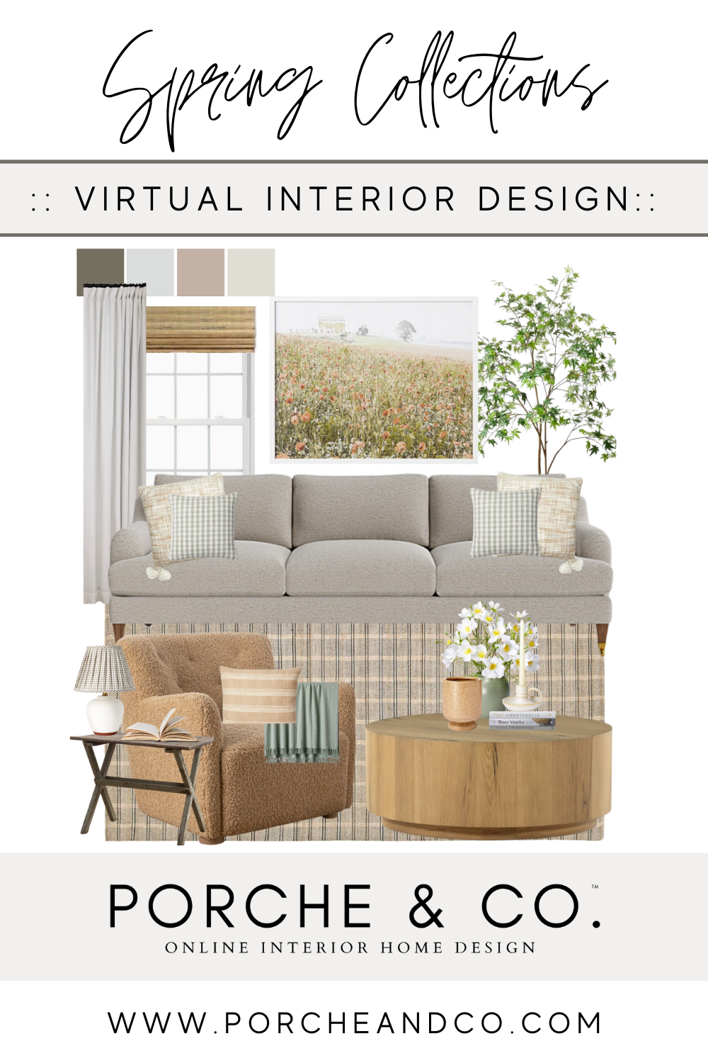 Curated Collections of the Week :: Modern Classic Spring Spaces