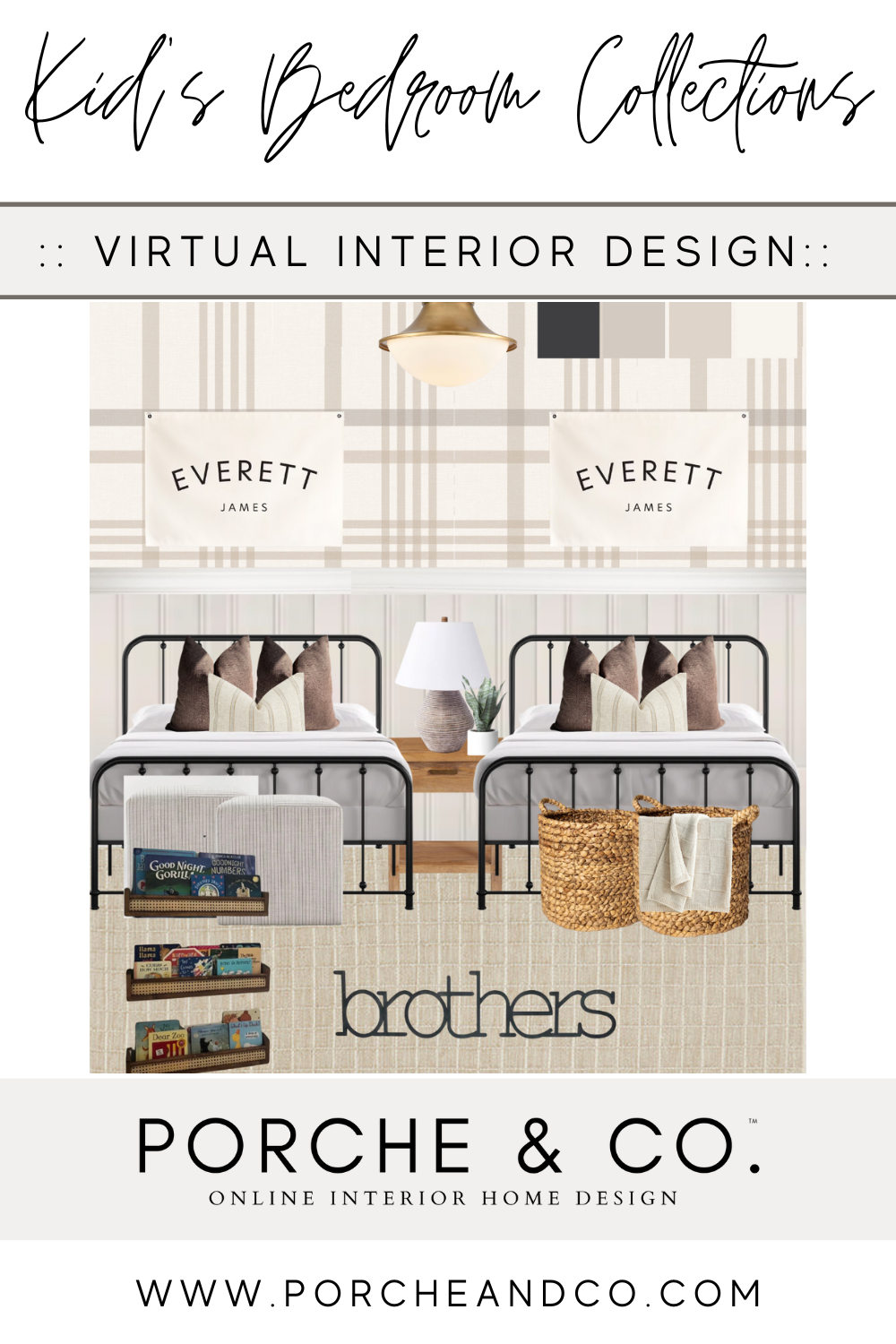 Curated Collections of the Week :: Modern Classic Kid's Bedrooms