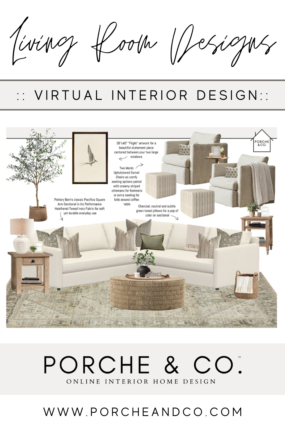 Designs of the Week :: Modern Classic Living Room Designs