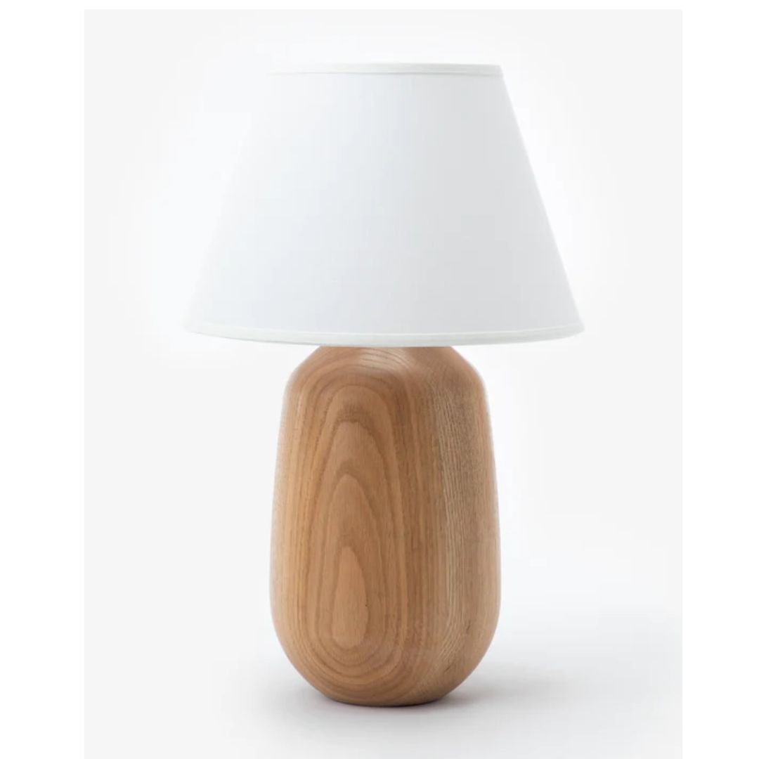 Percy Oak Table Lamp