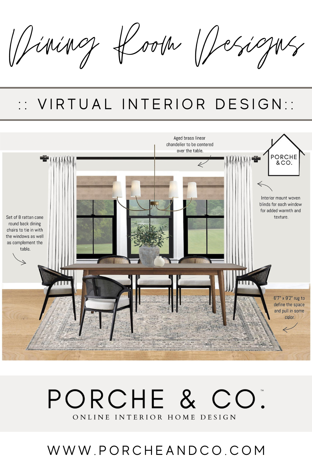 Designs of the Week :: Modern Classic Dining Room Designs