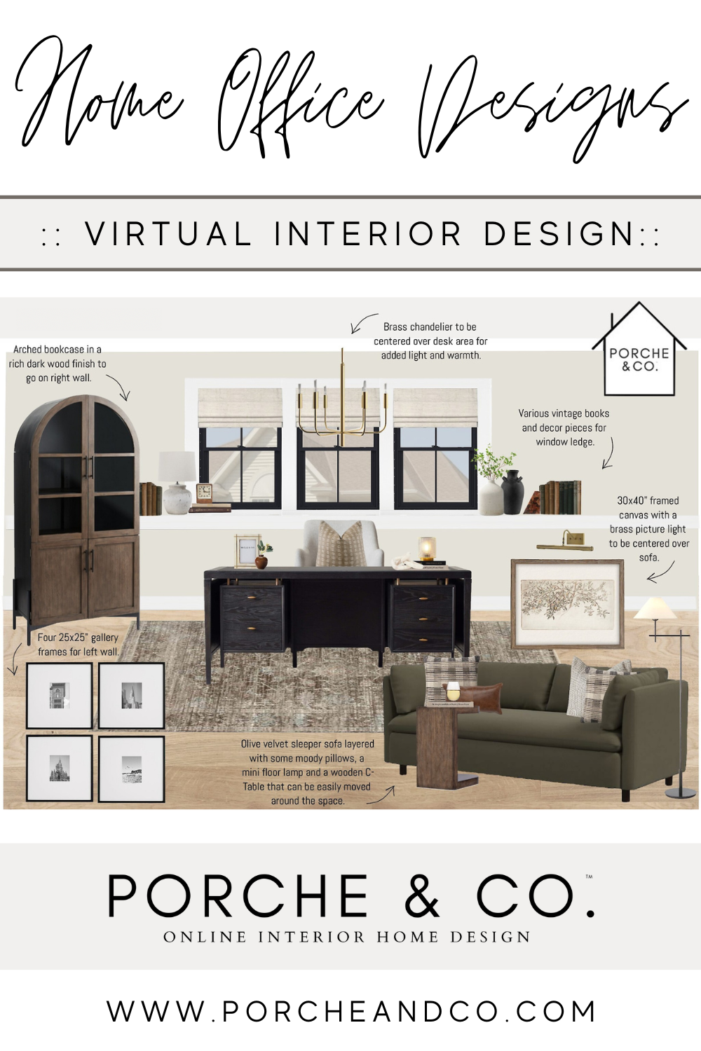 Designs of the Week :: Modern Classic Home Offices