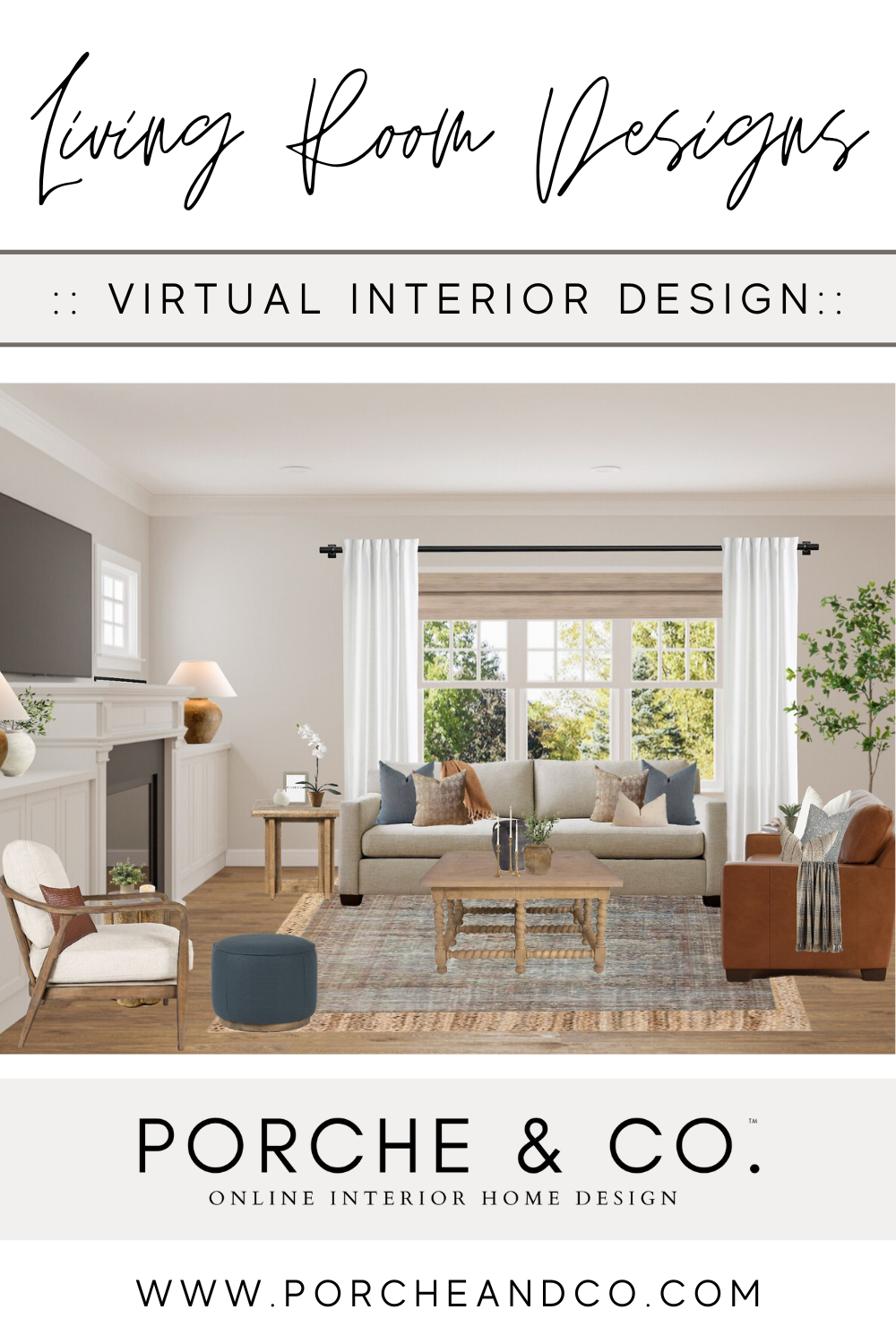 Designs of the Week :: Modern Classic Living Room Designs