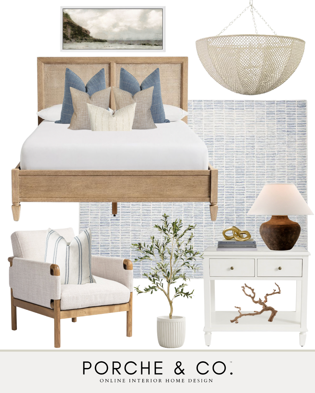 bedroom mood board design inspo