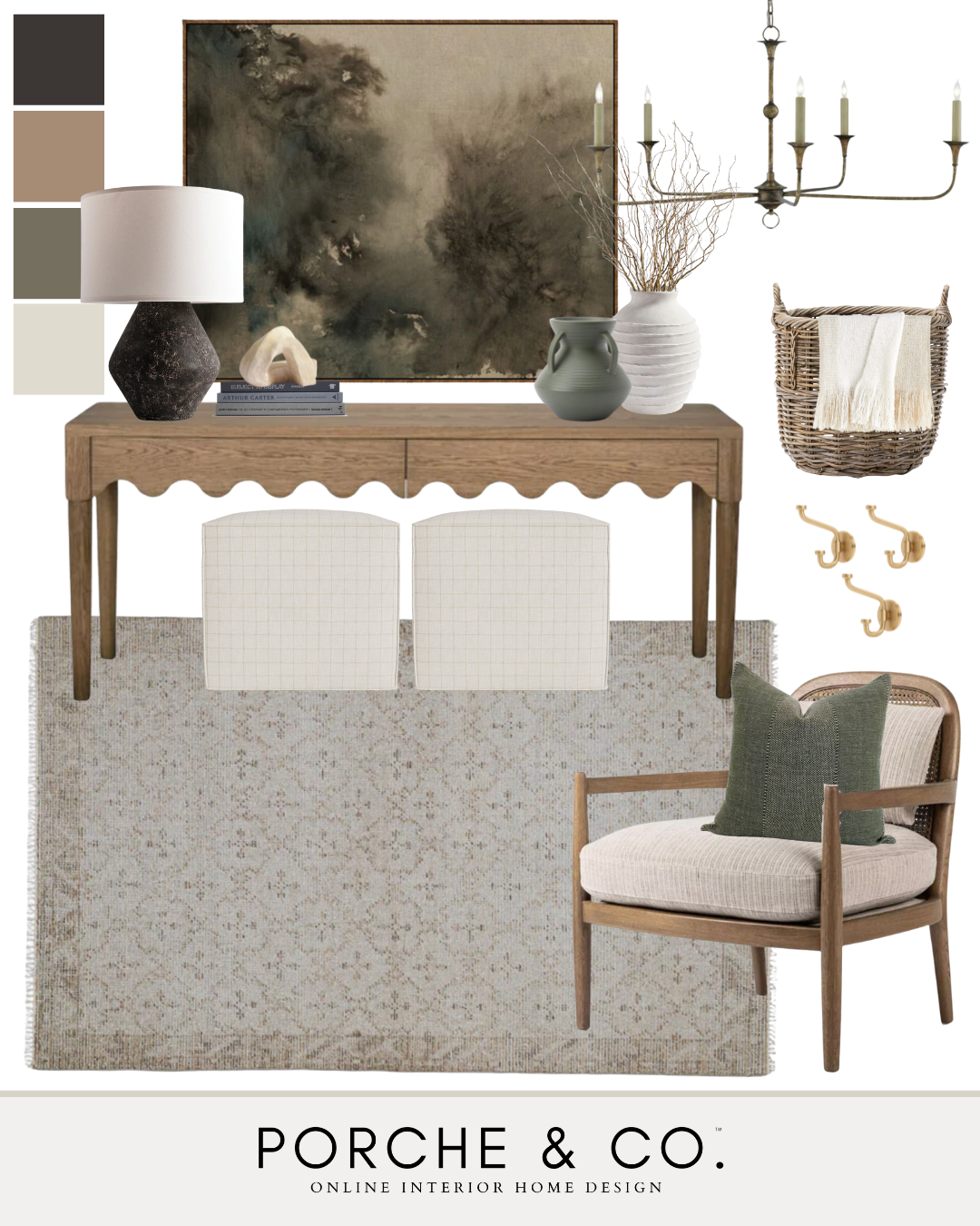 entryway mood board design inspo