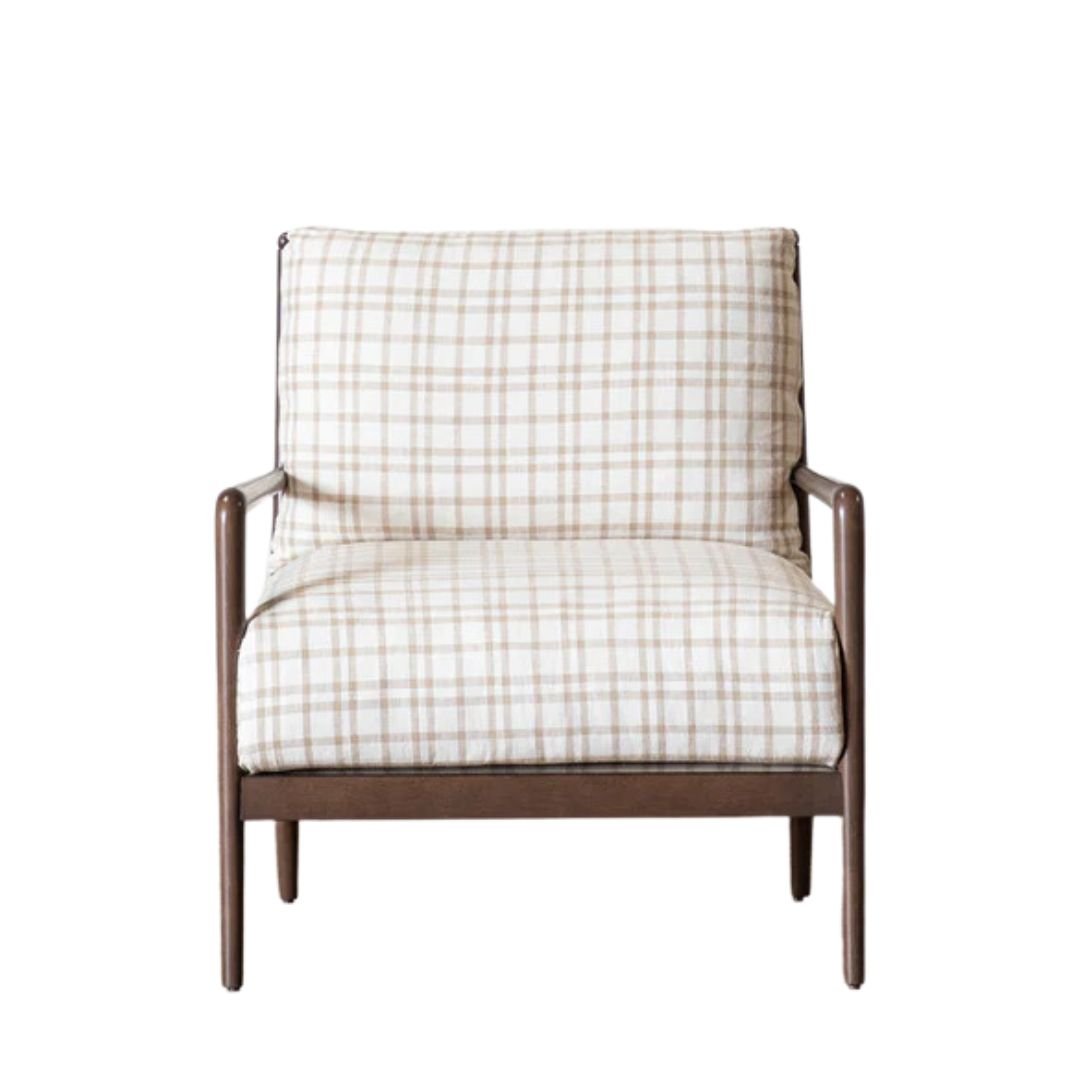  Serena Wood Lounge Chair 