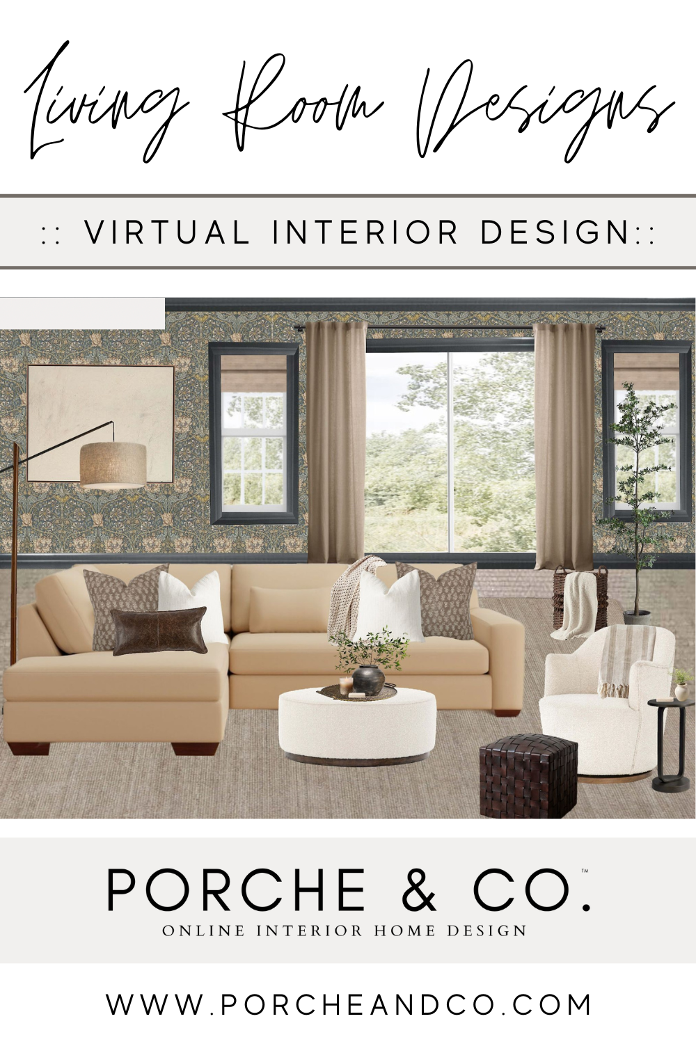 Designs of the Week :: Modern Classic Living Room Designs