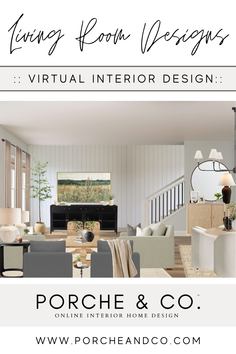 Designs of the Week :: Modern Classic Living Room Designs