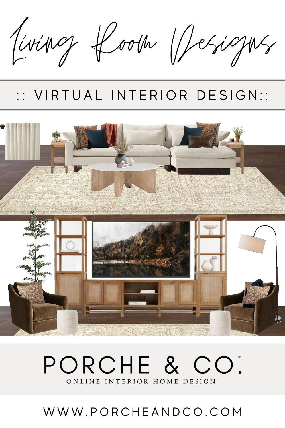 Designs of the Week :: Modern Classic Living Room Designs