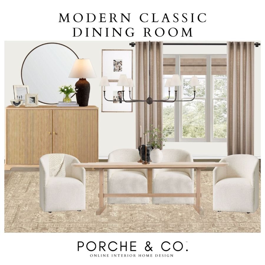 dining room mood board design inspo